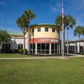 Liberty Magnet School Vero Beach Florida sign in front